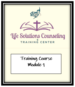 Training Module 1 - Classroom (Introduction to Counseling Theology)
