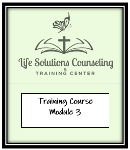 Trainng Module 3 - (Marriage and Family Counseling)